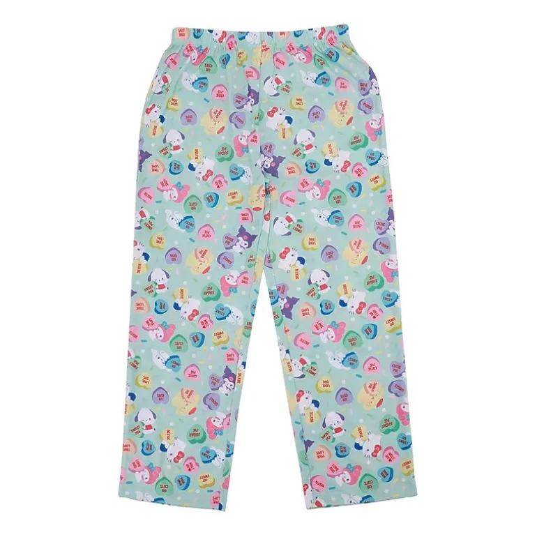 Little & Big Kid Girls Hello Kitty Crew Neck Short Sleeve 3-pc. Pajama Set