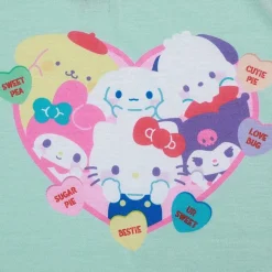 Little & Big Kid Girls Hello Kitty Crew Neck Short Sleeve 3-pc. Pajama Set