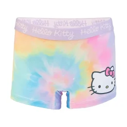 Little & Big Kid Girls Hello Kitty 4 Pack Multi-Pack Boyshort Panty Gabp4583