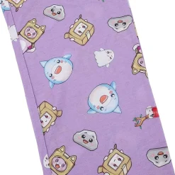 Little & Big Kid Girls Lankybox Crew Neck Short Sleeve 2-pc. Pajama Set