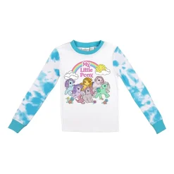 Little & Big Kid Girls My Little Pony Crew Neck Long Sleeve 2-pc. Pajama Set