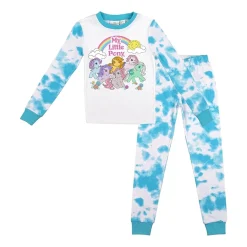 Little & Big Kid Girls My Little Pony Crew Neck Long Sleeve 2-pc. Pajama Set