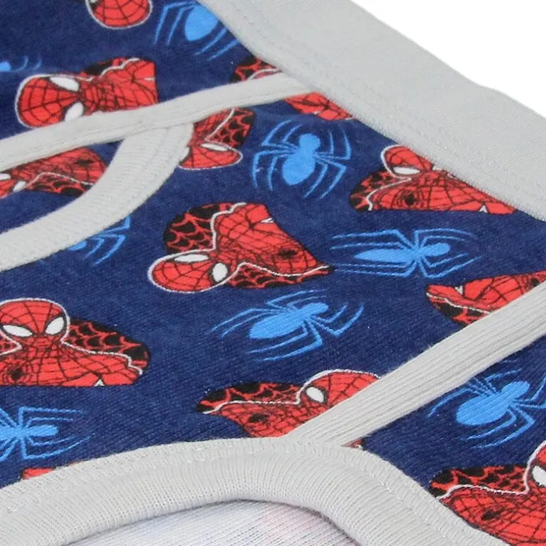 Little Boys Spiderman 5 Pack Briefs Bup5216