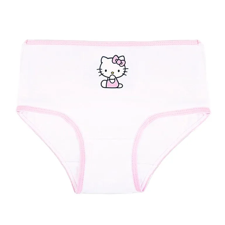 Little Girls Hello Kitty 7 Pack Brief Panty Gup4545