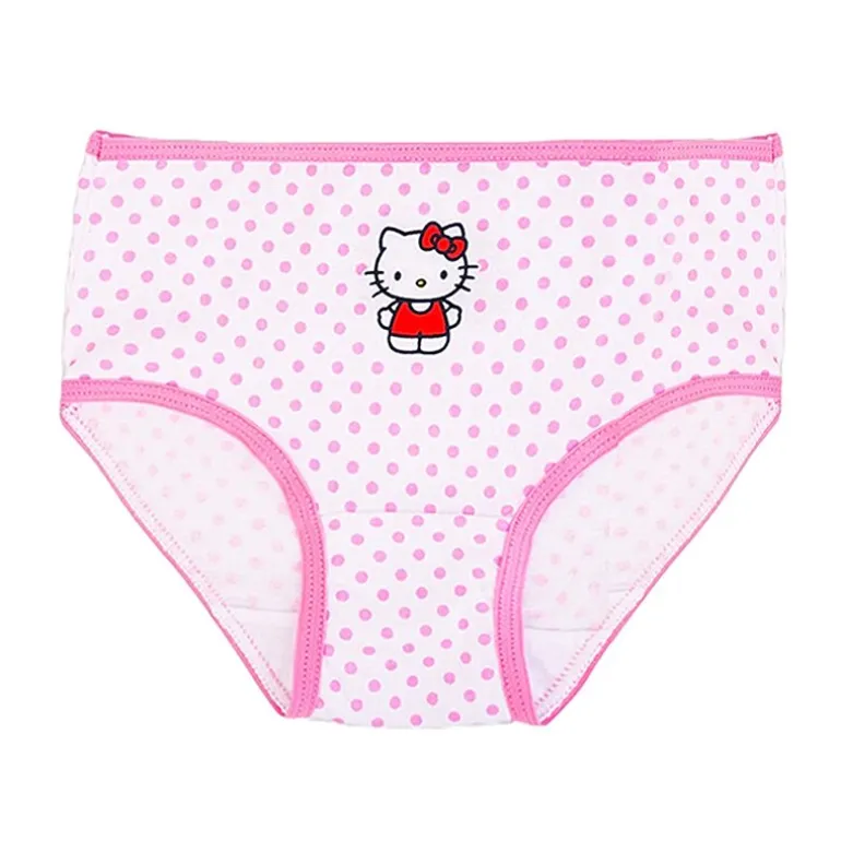 Little Girls Hello Kitty 7 Pack Brief Panty Gup4545