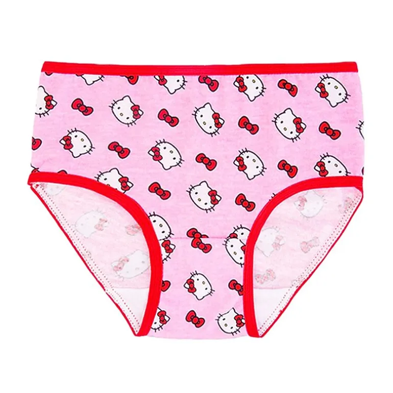 Little Girls Hello Kitty 7 Pack Brief Panty Gup4545