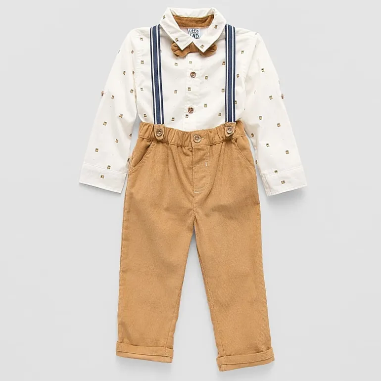 Little Lad Baby Boys 3-pc. Pant Set