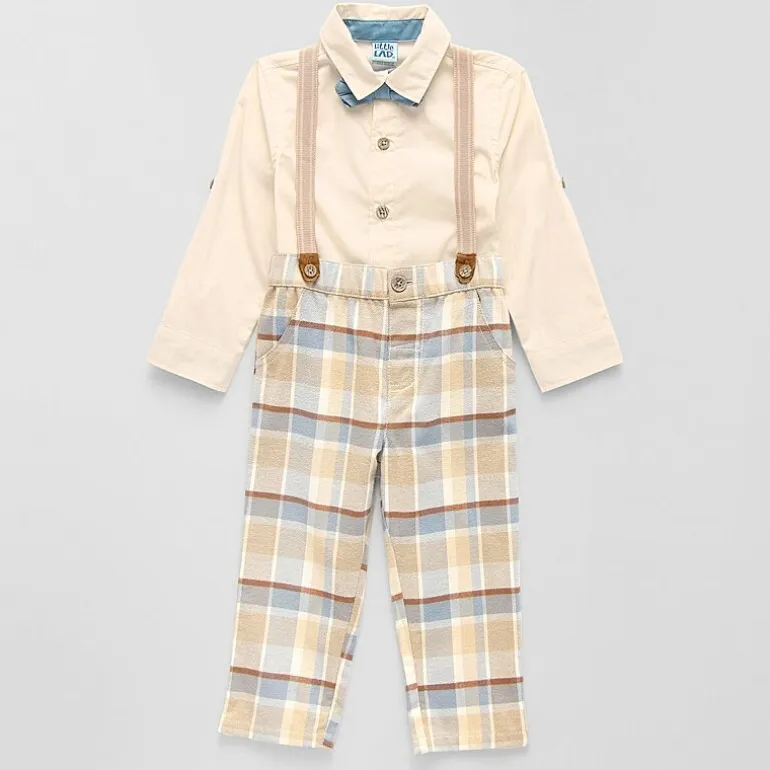 Little Lad Baby Boys 3-pc. Pant Set