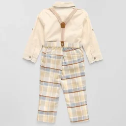 Little Lad Baby Boys 3-pc. Pant Set