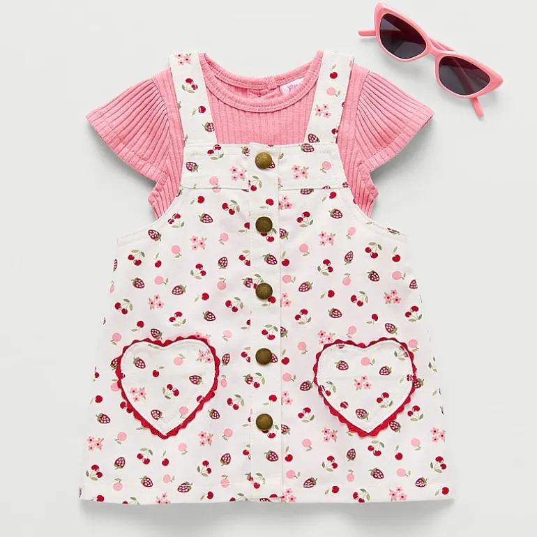 Little Lass Baby Girls Midi 2-pc. Dress Set