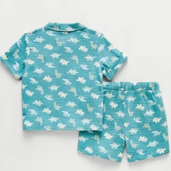 Little Stitch Toddler Boys 3-pc. Short Set