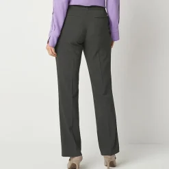 Liz Claiborne Audra Audra Womens Tall Straight Mid Rise Trouser