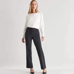 Liz Claiborne Audra Womens Straight Mid Rise Trouser