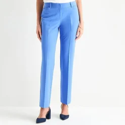 Liz Claiborne Audra Womens Straight Mid Rise Trouser
