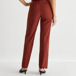 Liz Claiborne Audra Womens Straight Mid Rise Trouser