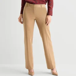 Liz Claiborne Audra Womens Straight Mid Rise Trouser