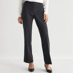 Liz Claiborne Audra Womens Straight Mid Rise Trouser