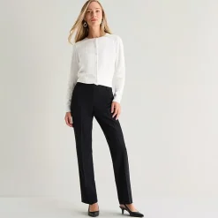 Liz Claiborne Audra Womens Straight Mid Rise Trouser