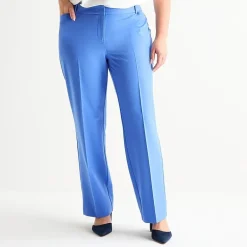 Liz Claiborne Audra Womens Straight Mid Rise Trouser