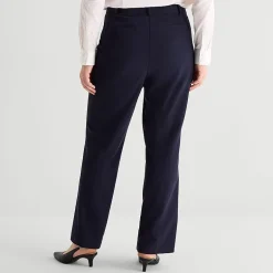 Liz Claiborne Audra Womens Straight Mid Rise Trouser