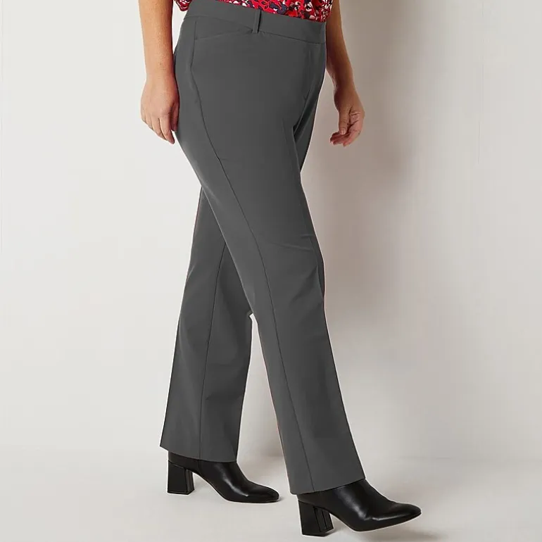 Liz Claiborne Audra Womens Straight Mid Rise Trouser