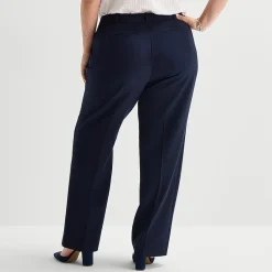 Liz Claiborne Audra Womens Straight Mid Rise Trouser