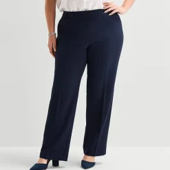 Liz Claiborne Audra Womens Straight Mid Rise Trouser