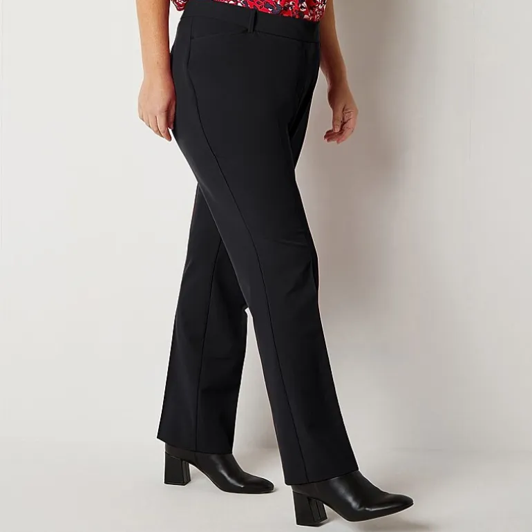 Liz Claiborne Audra Womens Straight Mid Rise Trouser