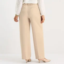 Liz Claiborne Charlotte Womens Wide Leg Mid Rise Trouser