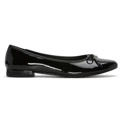 Liz Claiborne Chelsey Womens Round Closed Toe Ballet Flats