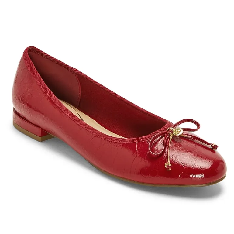 Liz Claiborne Chelsey Womens Round Closed Toe Ballet Flats