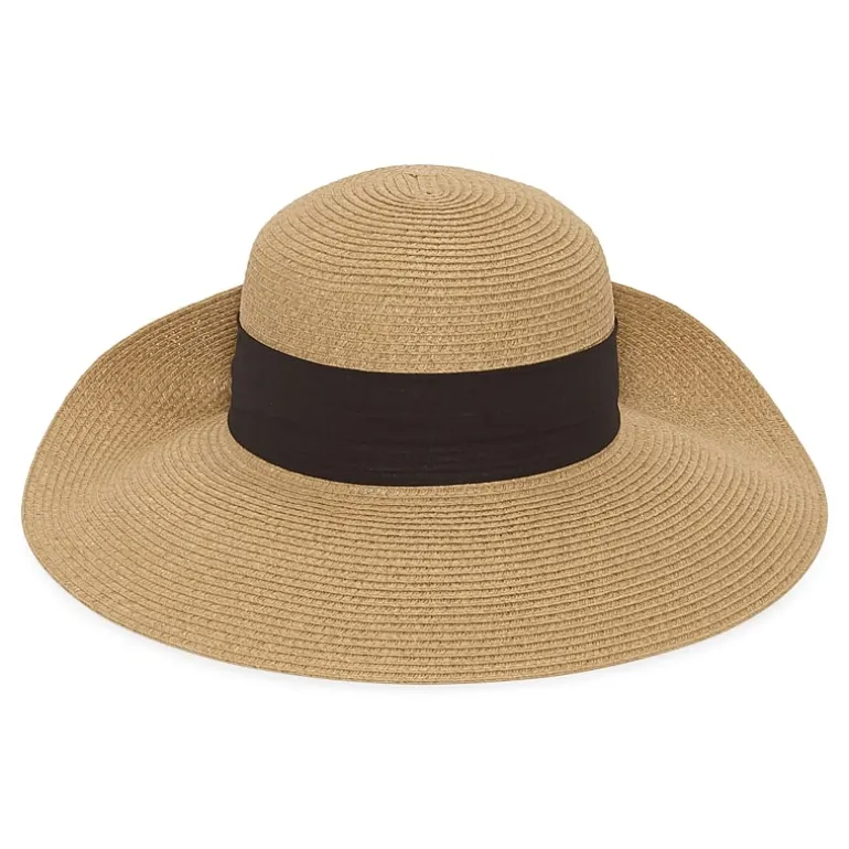 Liz Claiborne Classic Bow Womens Floppy Hat