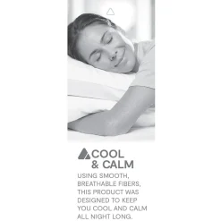 Liz Claiborne Cool and Calm Womens Short Sleeve Pajama Top
