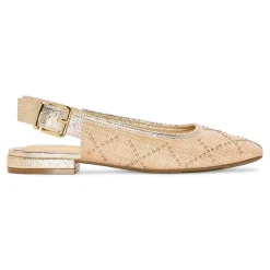 Liz Claiborne Deirdra Womens Square Closed Toe Ballet Flats