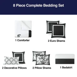 Liz Claiborne Elizabeth Vine 8-pc. Comforter Set