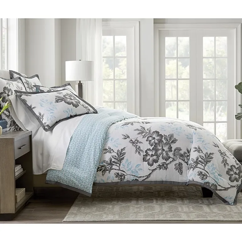 Liz Claiborne Emmaline 3-pc. Floral Reversible Duvet Cover Set