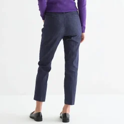 Liz Claiborne Emma Womens Plus Straight Mid Rise Ankle Pant