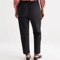 Liz Claiborne Emma Womens Plus Slim Mid Rise Ankle Pant