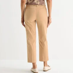 Liz Claiborne Emma Womens Slim Mid Rise Ankle Pant