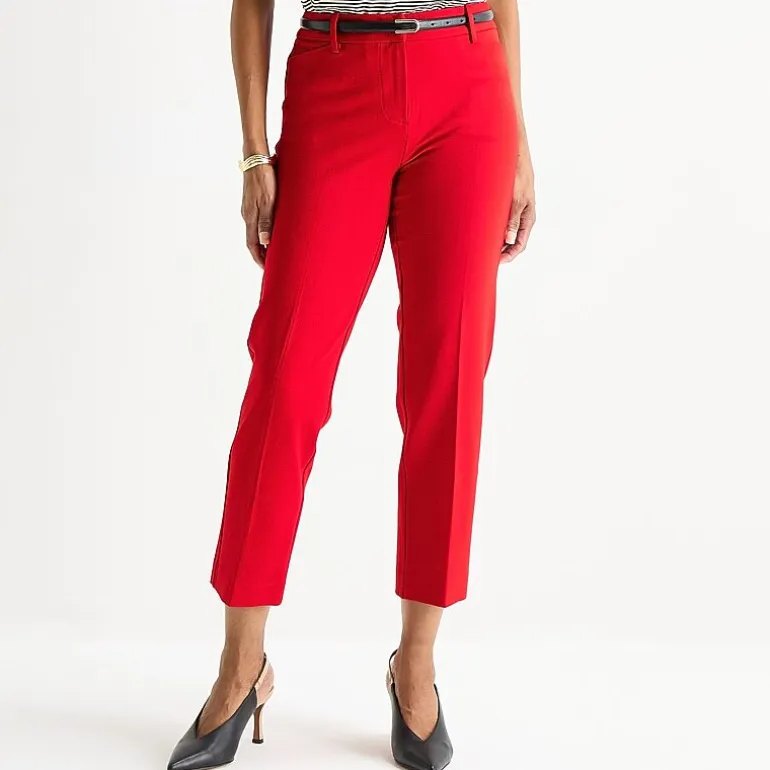 Liz Claiborne Emma Womens Straight Mid Rise Ankle Pant