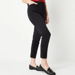 Liz Claiborne Emma Womens Straight Mid Rise Ankle Pant