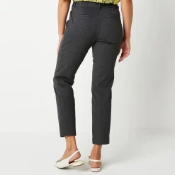 Liz Claiborne Emma Womens Straight Mid Rise Ankle Pant