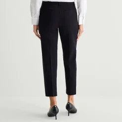 Liz Claiborne Emma Womens Straight Mid Rise Ankle Pant
