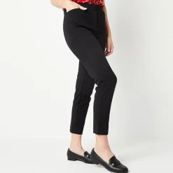 Liz Claiborne Emma Womens Straight Mid Rise Ankle Pant