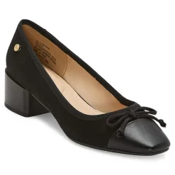 Liz Claiborne Fredson Womens Cap Closed Toe Block Heel Pumps