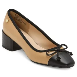 Liz Claiborne Fredson Womens Cap Closed Toe Block Heel Pumps