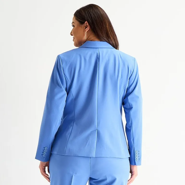 Liz Claiborne Kate Womens Plus Classic Fit Blazer
