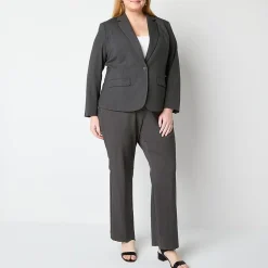Liz Claiborne Kate Womens Plus Classic Fit Blazer