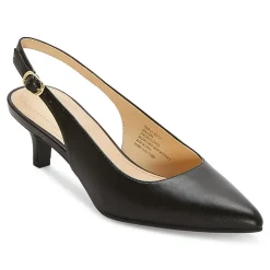 Liz Claiborne Keith Womens Pointed Closed Toe Kitten Heel Pumps