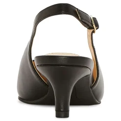 Liz Claiborne Keith Womens Pointed Closed Toe Kitten Heel Pumps